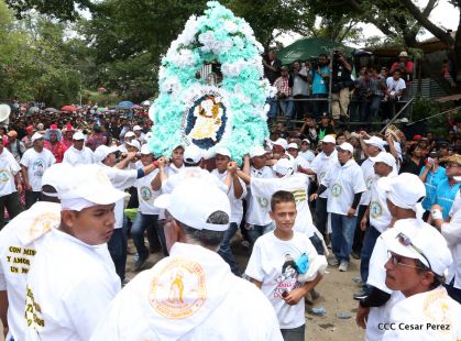 Bajada de Santo Domingo de Guzmán a Managua (1 de agosto 2016)