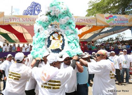Bajada de Santo Domingo de Guzmán a Managua (1 de agosto 2016)