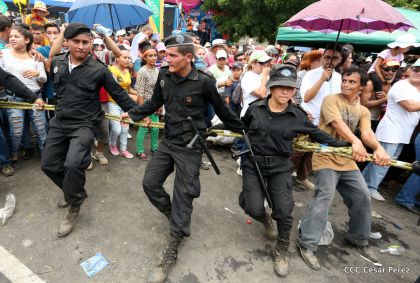 Bajada de Santo Domingo de Guzmán a Managua (1 de agosto 2016)