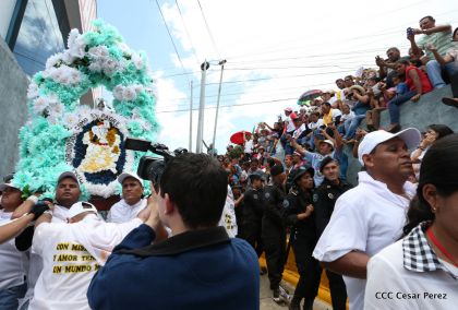 Bajada de Santo Domingo de Guzmán a Managua (1 de agosto 2016)