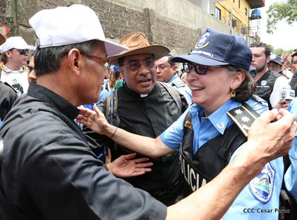 Bajada de Santo Domingo de Guzmán a Managua (1 de agosto 2016)