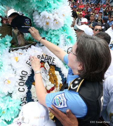 Bajada de Santo Domingo de Guzmán a Managua (1 de agosto 2016)