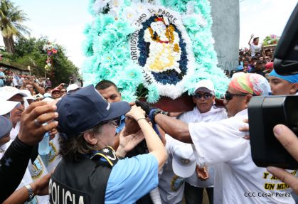 Bajada de Santo Domingo de Guzmán a Managua (1 de agosto 2016)