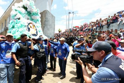 Bajada de Santo Domingo de Guzmán a Managua (1 de agosto 2016)