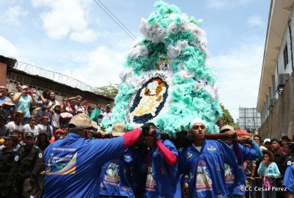 Bajada de Santo Domingo de Guzmán a Managua (1 de agosto 2016)