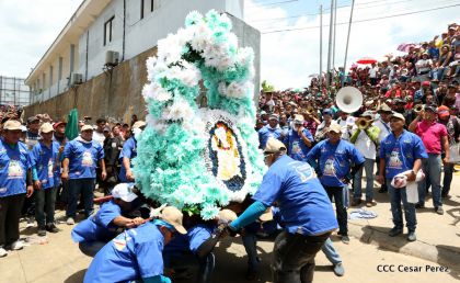 Bajada de Santo Domingo de Guzmán a Managua (1 de agosto 2016)