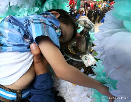 Bajada de Santo Domingo de Guzmán a Managua (1 de agosto 2016)