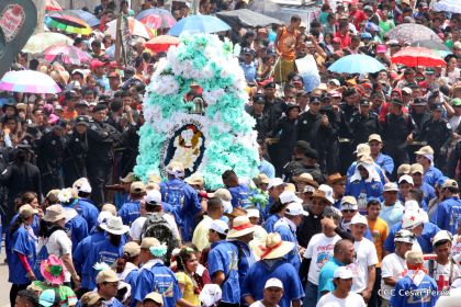 Bajada de Santo Domingo de Guzmán a Managua (1 de agosto 2016)