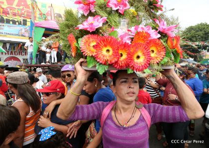 Bajada de Santo Domingo de Guzmán a Managua (1 de agosto 2016)