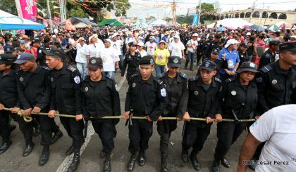 Bajada de Santo Domingo de Guzmán a Managua (1 de agosto 2016)