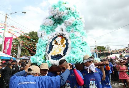 Bajada de Santo Domingo de Guzmán a Managua (1 de agosto 2016)