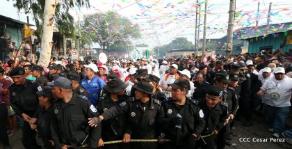 Bajada de Santo Domingo de Guzmán a Managua (1 de agosto 2016)
