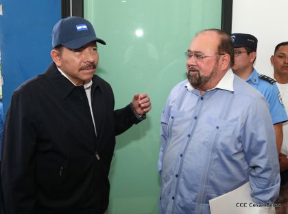 Daniel y Rosario, fórmula presidencial del Frente Sandinista y la Alianza Unida, Nicaragua Triunfa