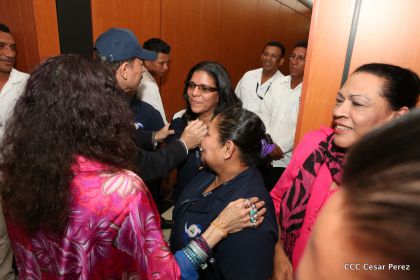 Daniel y Rosario, fórmula presidencial del Frente Sandinista y la Alianza Unida, Nicaragua Triunfa