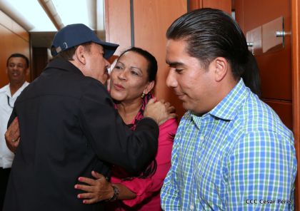 Daniel y Rosario, fórmula presidencial del Frente Sandinista y la Alianza Unida, Nicaragua Triunfa