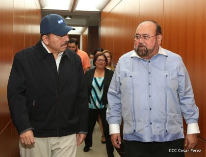Daniel y Rosario, fórmula presidencial del Frente Sandinista y la Alianza Unida, Nicaragua Triunfa