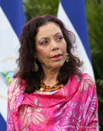 Daniel y Rosario, fórmula presidencial del Frente Sandinista y la Alianza Unida, Nicaragua Triunfa