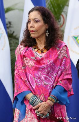 Daniel y Rosario, fórmula presidencial del Frente Sandinista y la Alianza Unida, Nicaragua Triunfa