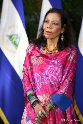 Daniel y Rosario, fórmula presidencial del Frente Sandinista y la Alianza Unida, Nicaragua Triunfa