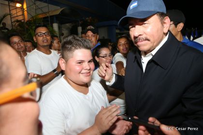 Daniel y Rosario, fórmula presidencial del Frente Sandinista y la Alianza Unida, Nicaragua Triunfa