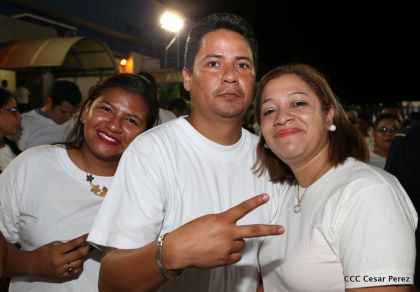 Daniel y Rosario, fórmula presidencial del Frente Sandinista y la Alianza Unida, Nicaragua Triunfa