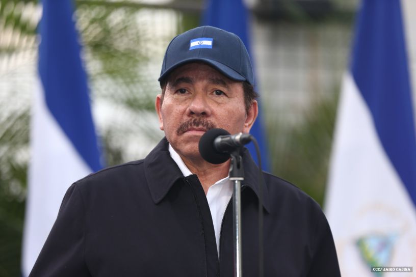 Daniel y Rosario, fórmula presidencial del Frente Sandinista y la Alianza Unida, Nicaragua Triunfa
