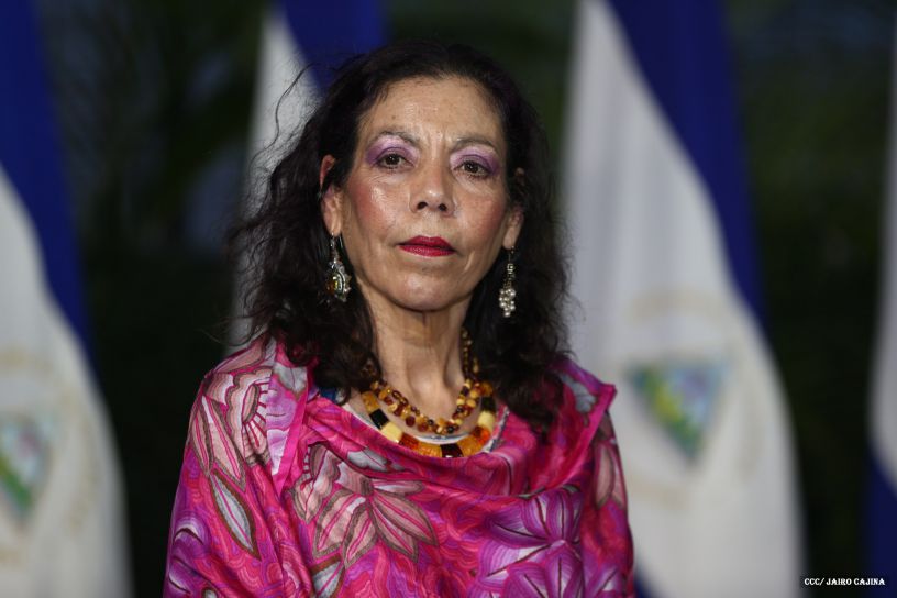 Daniel y Rosario, fórmula presidencial del Frente Sandinista y la Alianza Unida, Nicaragua Triunfa