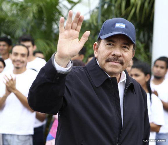 Daniel y Rosario, fórmula presidencial del Frente Sandinista y la Alianza Unida, Nicaragua Triunfa