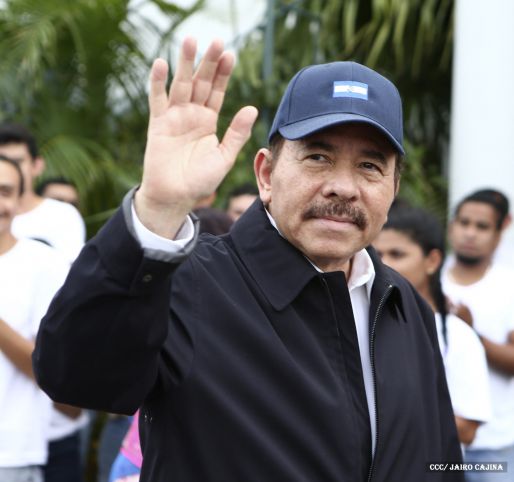 Daniel y Rosario, fórmula presidencial del Frente Sandinista y la Alianza Unida, Nicaragua Triunfa