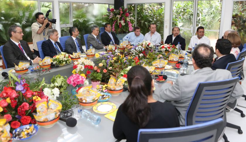 Presidente Daniel se reúne con presidentes y coordinadores de la VIII Conferencia Centroamericana y del Caribe de Microfinanzas