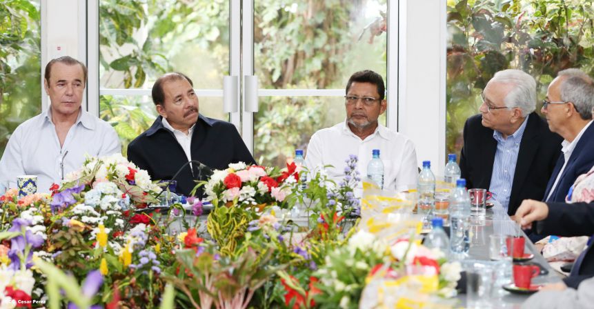 Presidente Daniel se reúne con presidentes y coordinadores de la VIII Conferencia Centroamericana y del Caribe de Microfinanzas