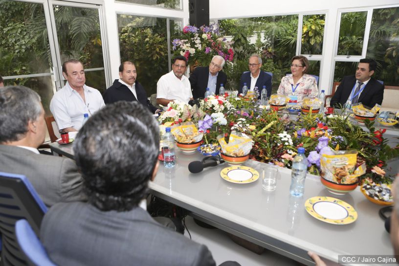 Presidente Daniel se reúne con presidentes y coordinadores de la VIII Conferencia Centroamericana y del Caribe de Microfinanzas