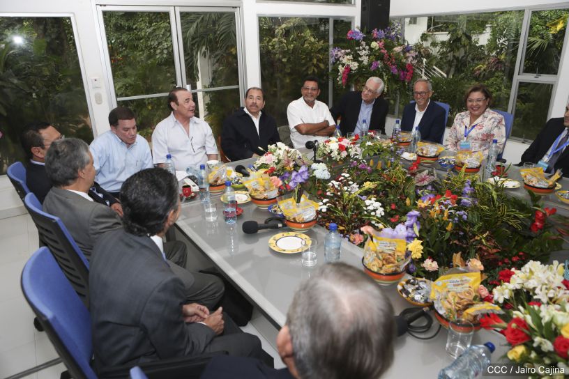 Presidente Daniel se reúne con presidentes y coordinadores de la VIII Conferencia Centroamericana y del Caribe de Microfinanzas