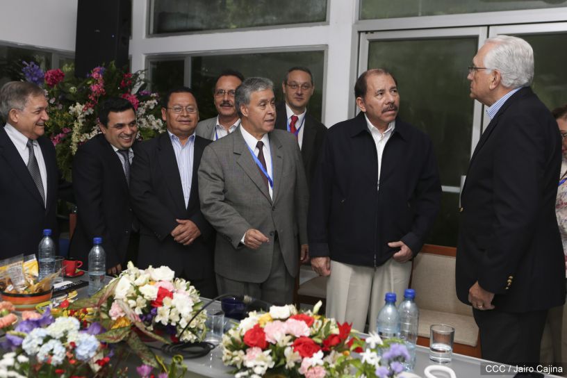Presidente Daniel se reúne con presidentes y coordinadores de la VIII Conferencia Centroamericana y del Caribe de Microfinanzas