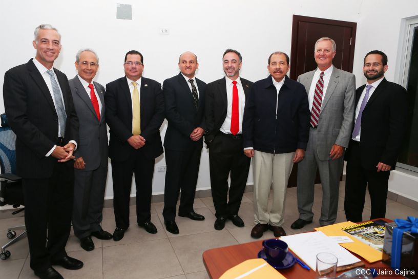 Presidente Daniel se reúne con miembros de Cargill y AMCHAM