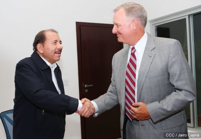 Presidente Daniel se reúne con miembros de Cargill y AMCHAM