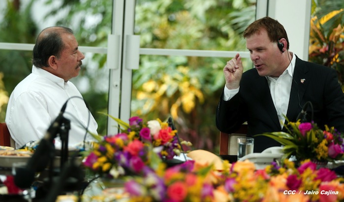 Presidente Daniel se reúne con Canciller de Canadá