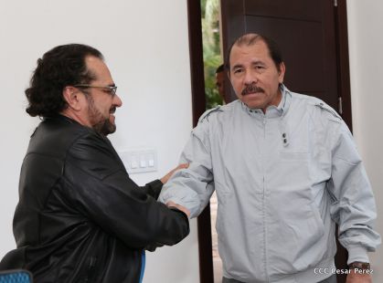 Presidente Daniel se reúne con el presidente de la Federación Internacional de Automovilismo