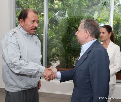 Presidente Daniel se reúne con el presidente de la Federación Internacional de Automovilismo