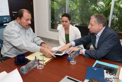 Presidente Daniel se reúne con el presidente de la Federación Internacional de Automovilismo