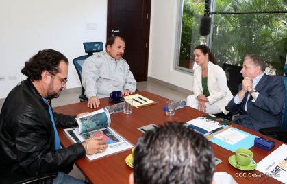Presidente Daniel se reúne con el presidente de la Federación Internacional de Automovilismo