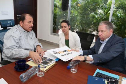Presidente Daniel se reúne con el presidente de la Federación Internacional de Automovilismo