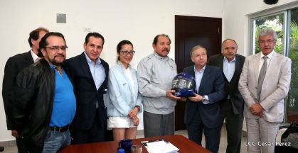 Presidente Daniel se reúne con el presidente de la Federación Internacional de Automovilismo