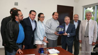 Presidente Daniel se reúne con el presidente de la Federación Internacional de Automovilismo