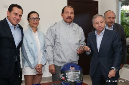 Presidente Daniel se reúne con el presidente de la Federación Internacional de Automovilismo