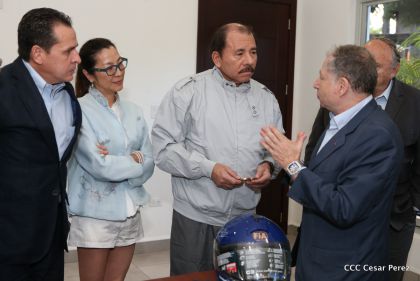 Presidente Daniel se reúne con el presidente de la Federación Internacional de Automovilismo