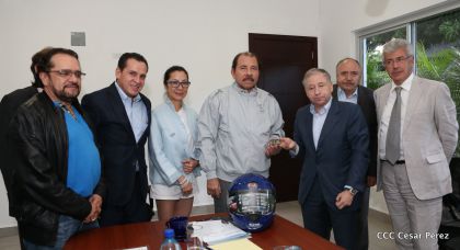 Presidente Daniel se reúne con el presidente de la Federación Internacional de Automovilismo