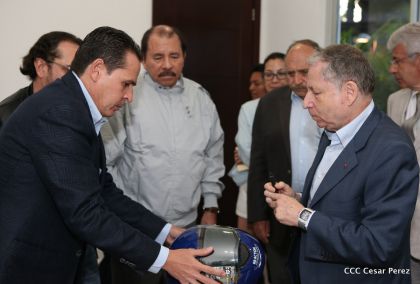 Presidente Daniel se reúne con el presidente de la Federación Internacional de Automovilismo