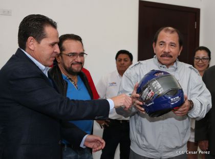 Presidente Daniel se reúne con el presidente de la Federación Internacional de Automovilismo