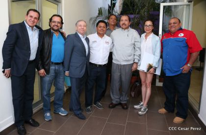 Presidente Daniel se reúne con el presidente de la Federación Internacional de Automovilismo